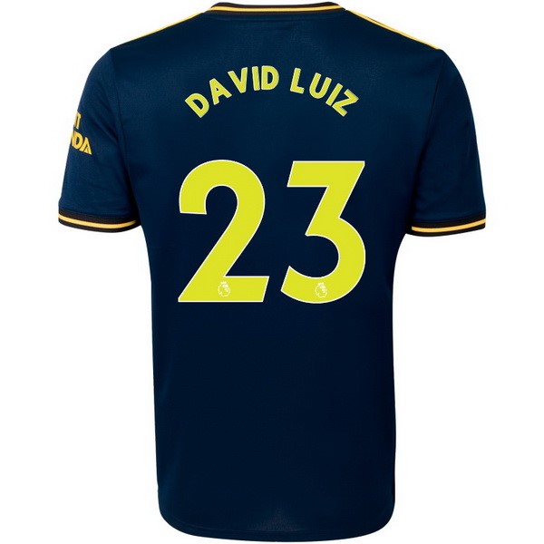 Trikot Arsenal NO.23 David Luiz Ausweich 2019-20 Blau Fussballtrikots Günstig
